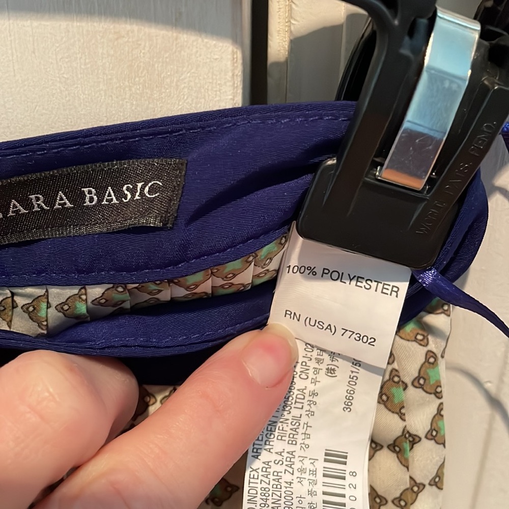 Zara Basic Pleated Mini Skirt - image 8